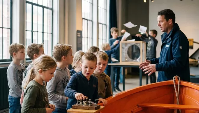 Reddingmuseum Den Helder schoolreis