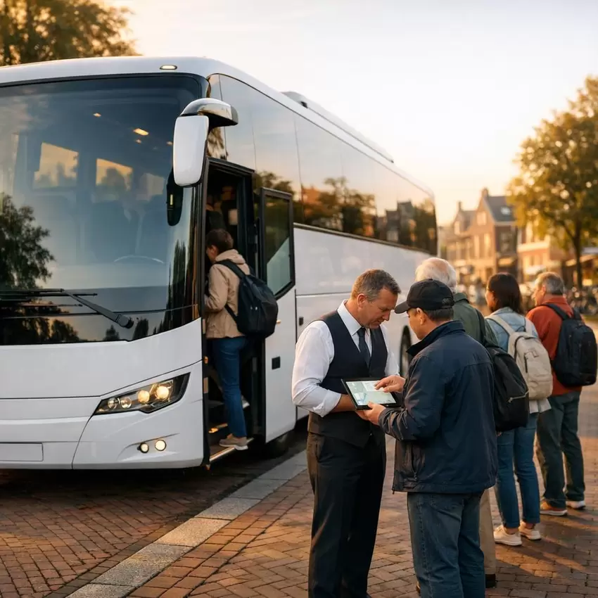 Dagtocht met touringcar plannen