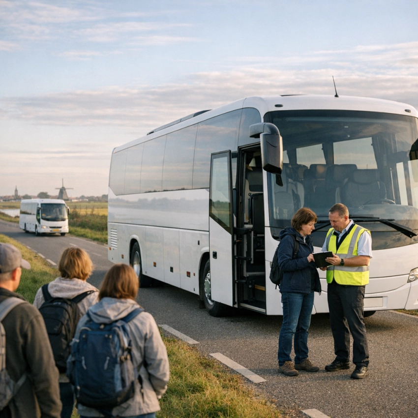 Touringcar huren Noord-Holland gids