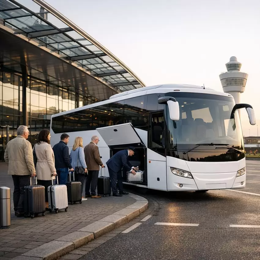 Groepsvervoer Schiphol