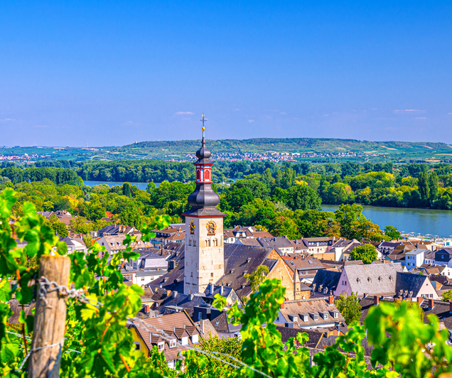 9 daagse Riviercruise over de Rijn naar Rüdesheim