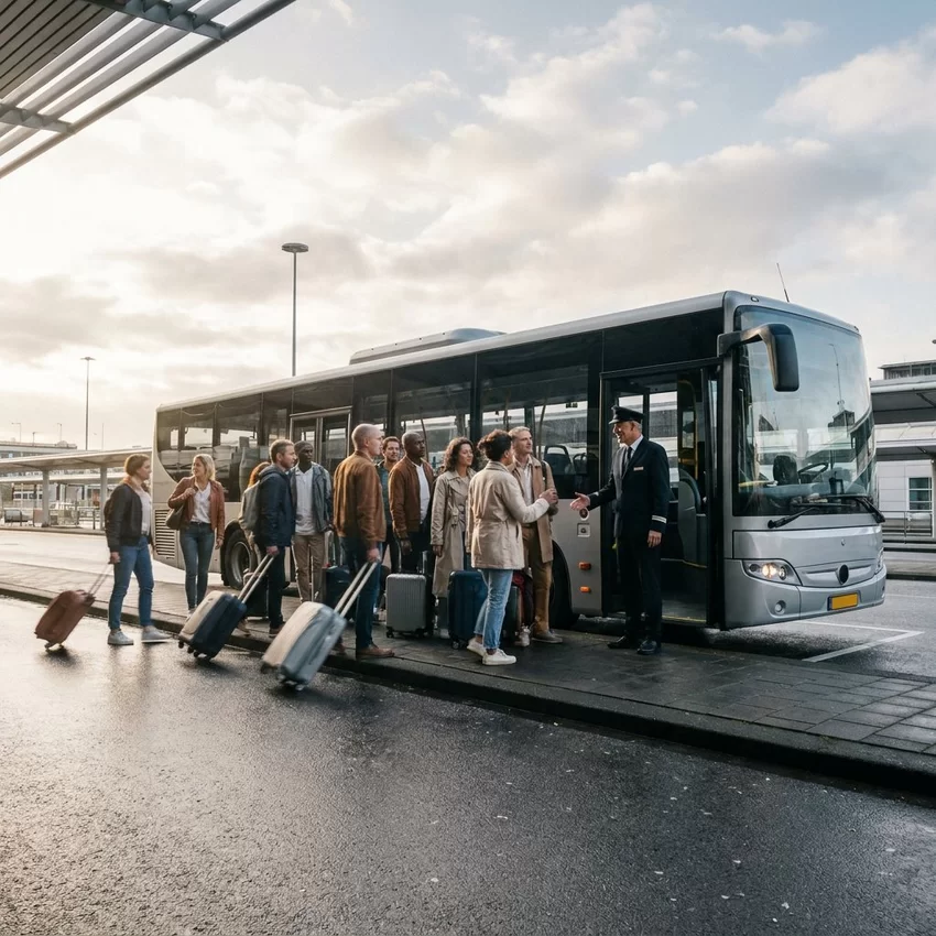 Minibus huren 10 personen met chauffeur