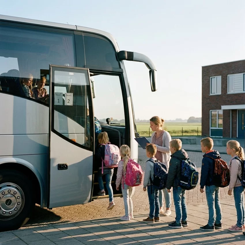Buskeuze en capaciteit schoolreis