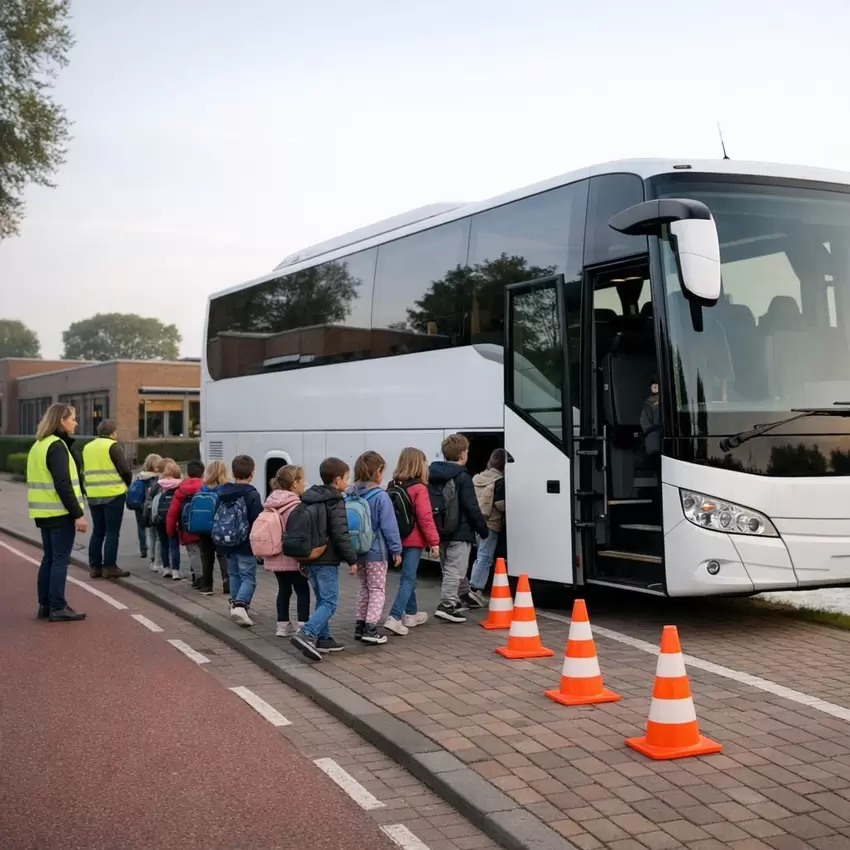 Opstappunten schoolreis Noord-Holland