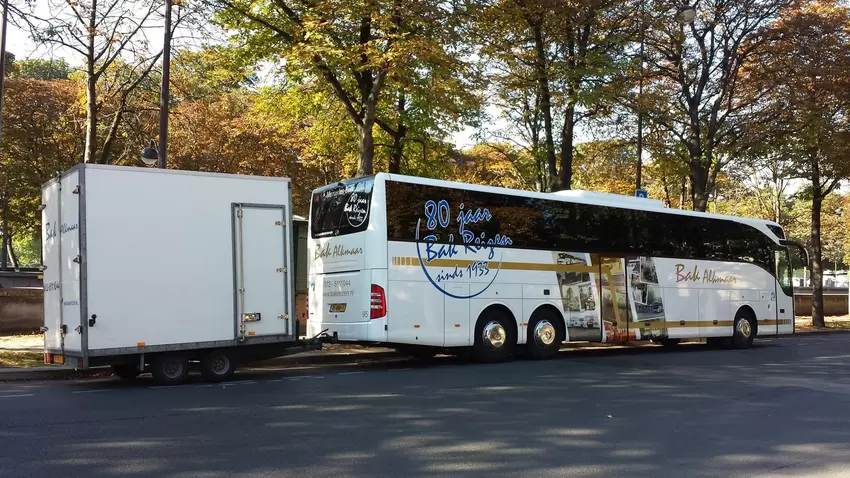 Bus huren naar het buitenland