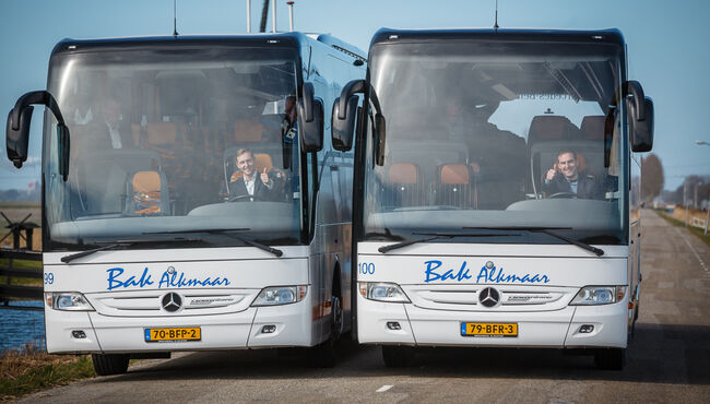 Amsterdam Touringcar huren Bak Reizen